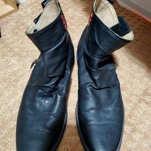 Mens U Rock leather boots